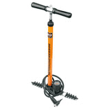 Sks floor pump Rennkompressor multivalve 16bar black orange