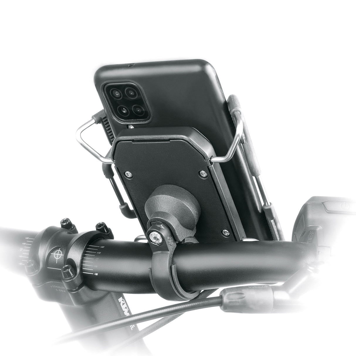 Sks telefonholder smartgrab 360 rustfritt stål plast sort