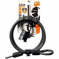 AXA RLE 150 cm užrakto trosas - juodas