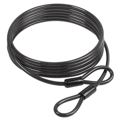 Display cable 5m x 10mm with double loop black