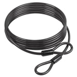 Display cable 5m x 10mm with double loop black