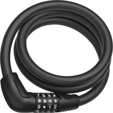 ABUS Microflex 6615C 120 15 Černý kabel zámek