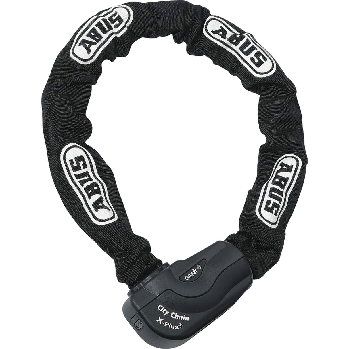 Abus Granit City Chain x -Plus 1060 85 - Art3, 10 mm de espesor, negro - 85 cm - Localización de bicicletas