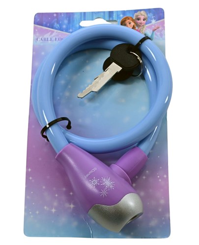 Volare disney frozen - kabellås - ljusblå lila