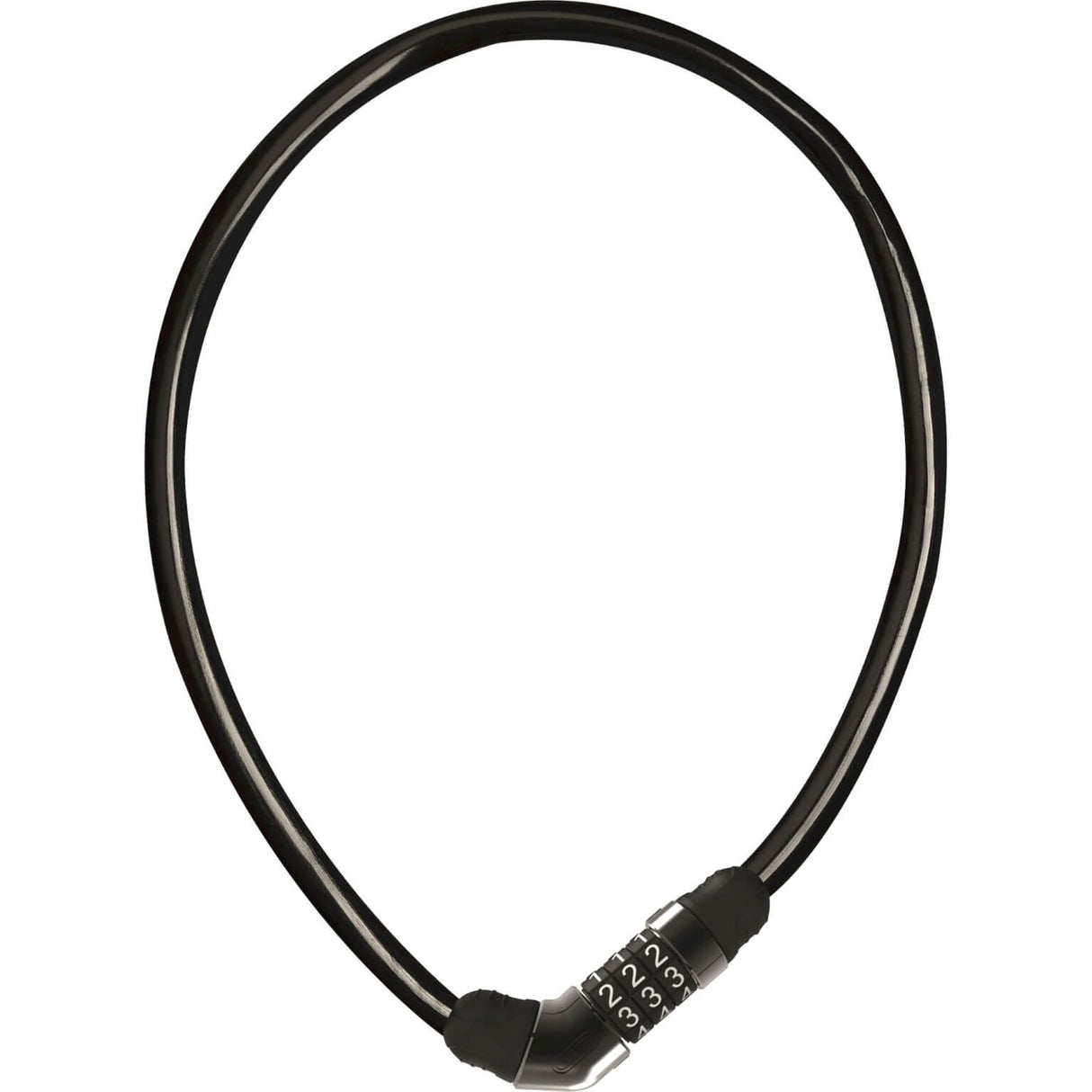 Verrouillage du câble ABUS 4408C 65 Black 65cm