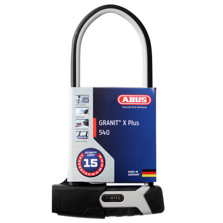 ABUS GRANIT XPLUS 540 BEUGELLOT ART3 BLACK 30CM