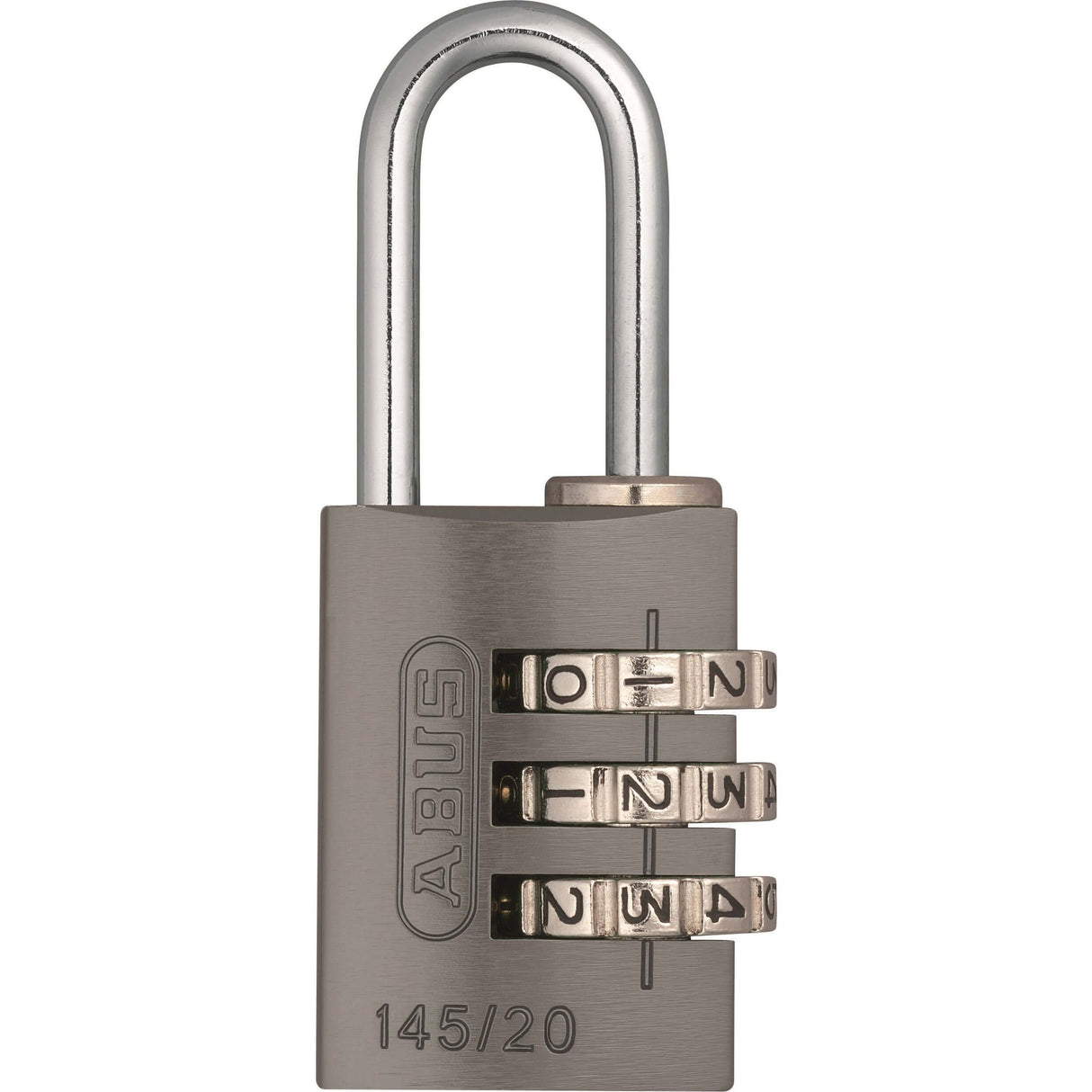 ABUS NUMBRE CALLOCK 145 20 Titane - Gray - 5cm