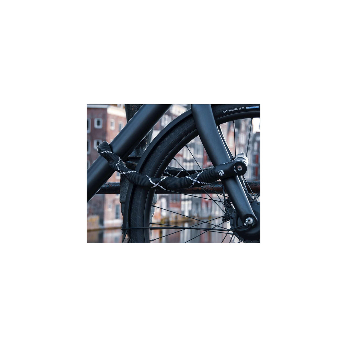 Abus Iven 8210 110 Lock Chack - Black - 110cm - Art2