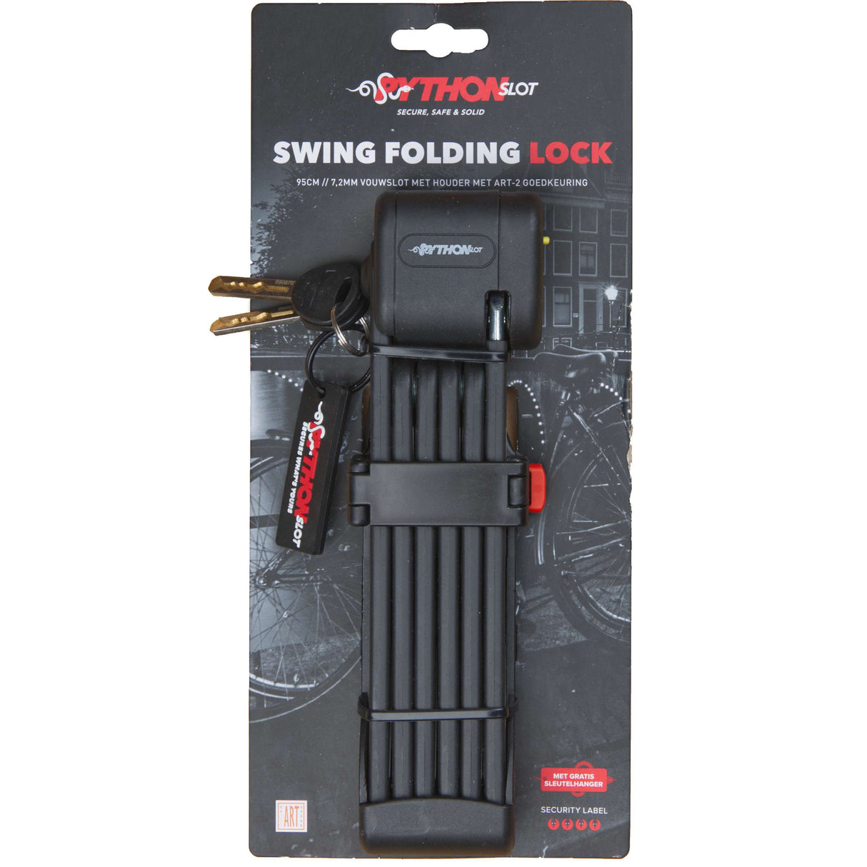 Python lock folding lock 6x224cm, art-2, m bracket