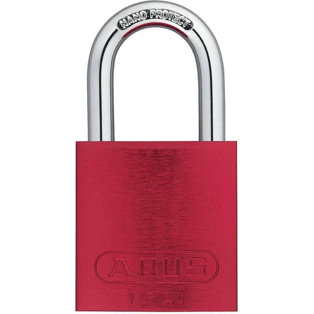 ABUS PADLOCK 72 40 RDEČE