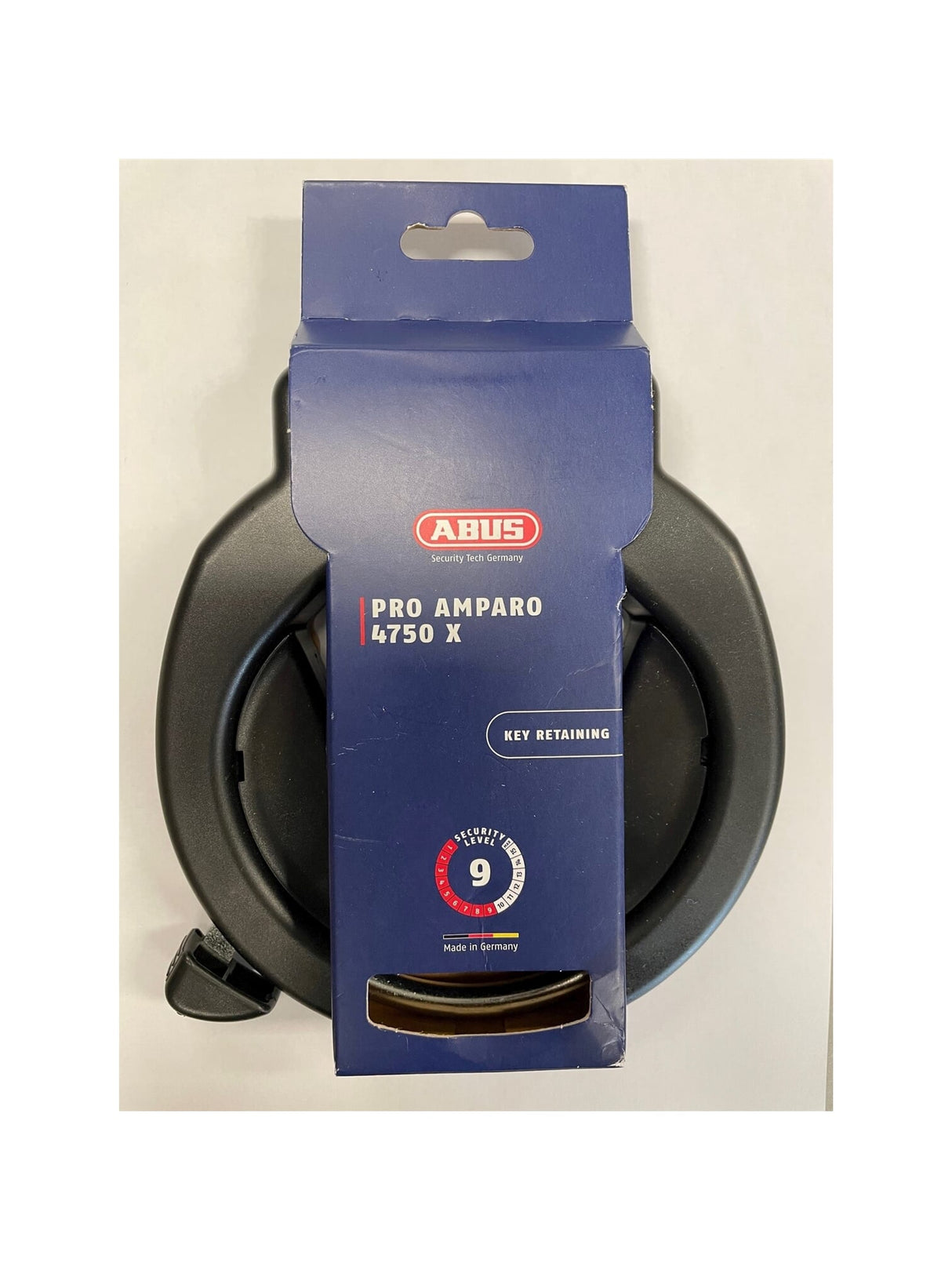 Abus Pro Amparo 4750x Art2 sykkelås, svart