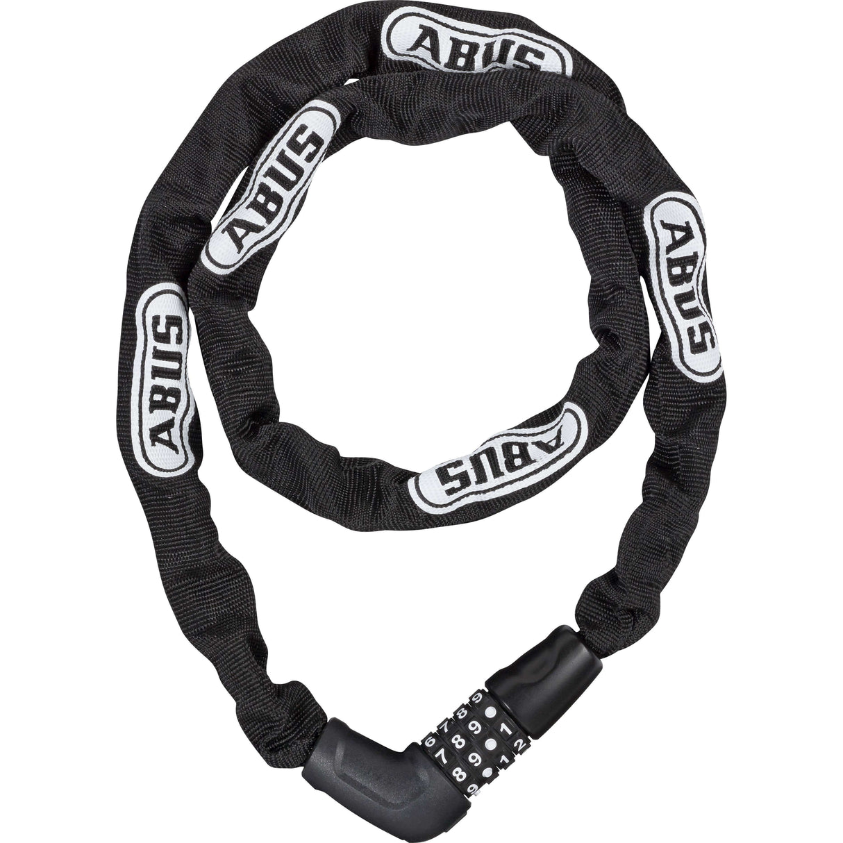 Abus Number Chain Lock 5805C 75 Black - 4mm - 75cm