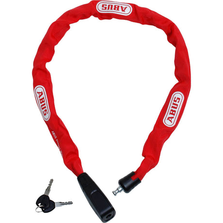 ABUS CITYCHAIN ​​6800 85 blocco della catena di biciclette rosse