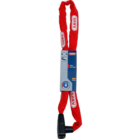 Abus CityChain 6800 110 Red - Chain lock