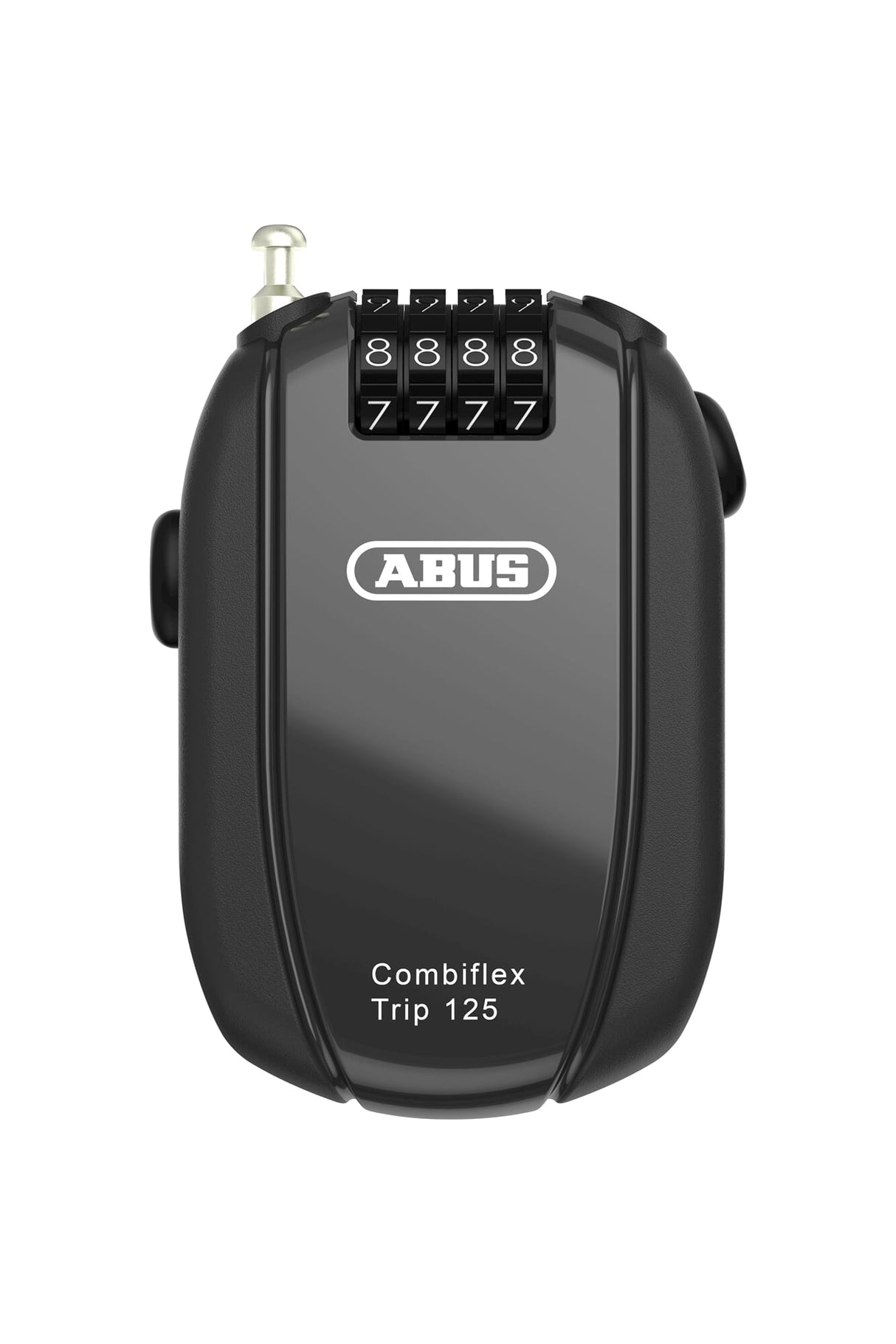 Abus Combiflex Trip 125, svart längd 85 cm
