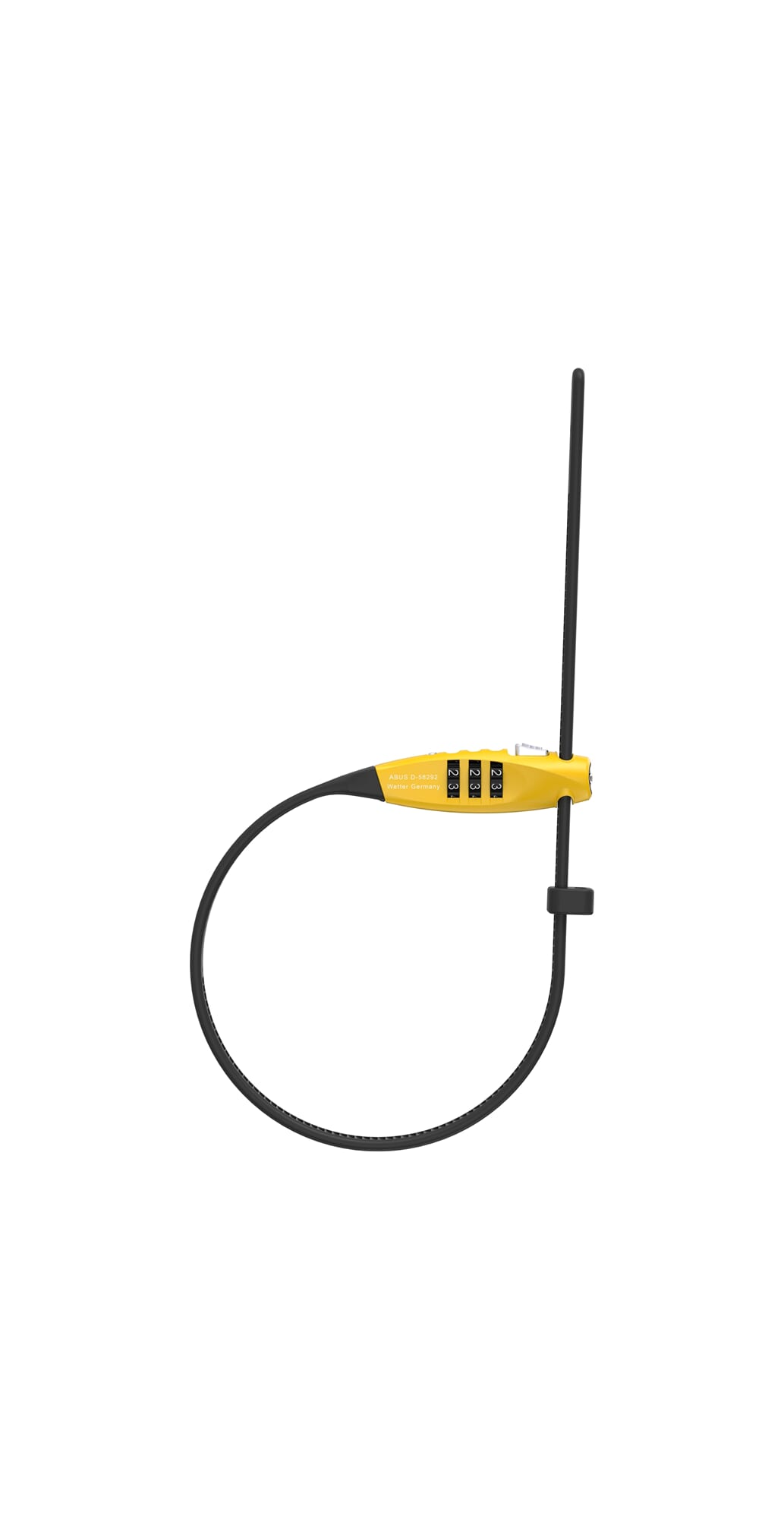 Abus Combiflex TravelGuard Yellow