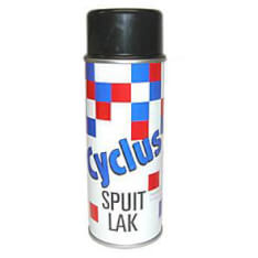 CycPlus Cycle Spray Lacquer 400cc Črni sijaj