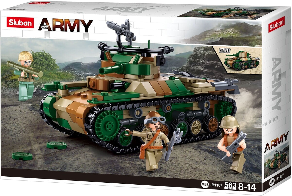 Sluban army type 97 medium tank (m38-b1107)