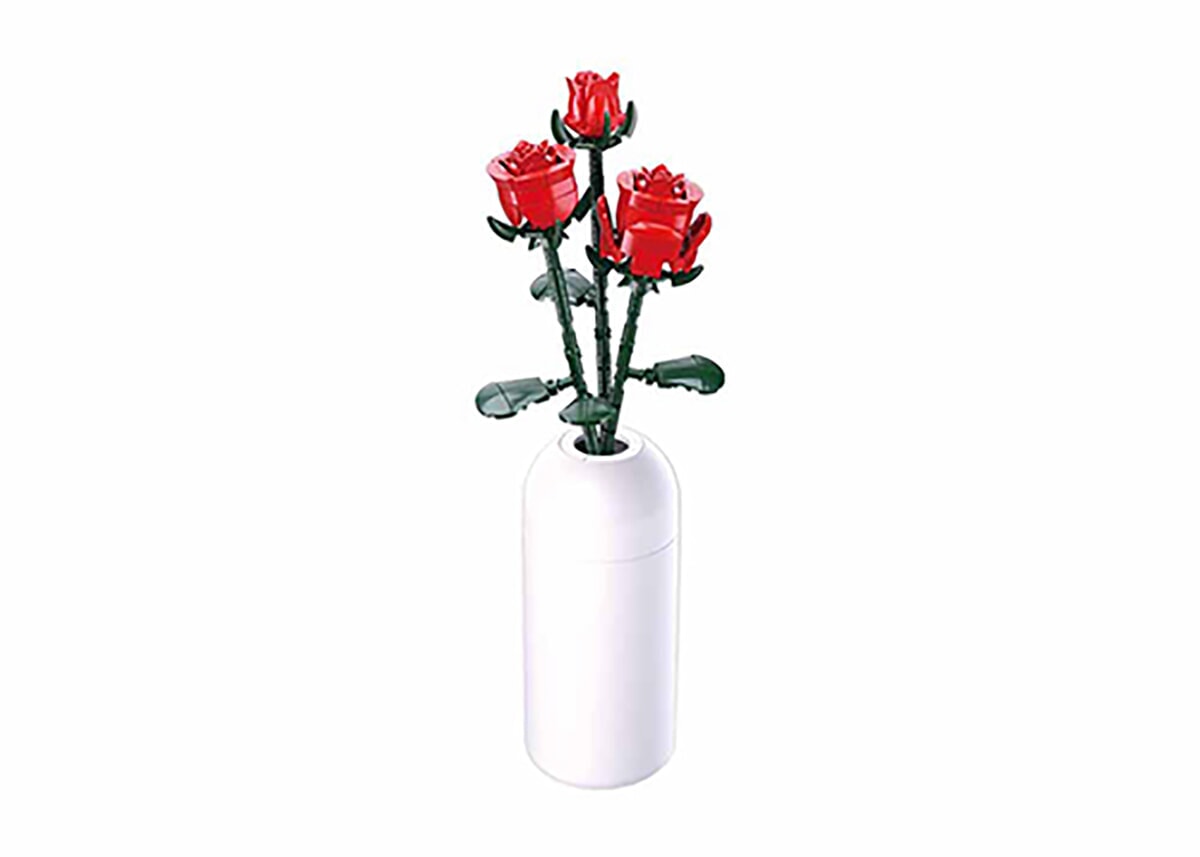 Sluban red rose (m38-b1101-04)