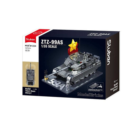 Sluban model bricks tank ZTS-99AS (M38-B1234)