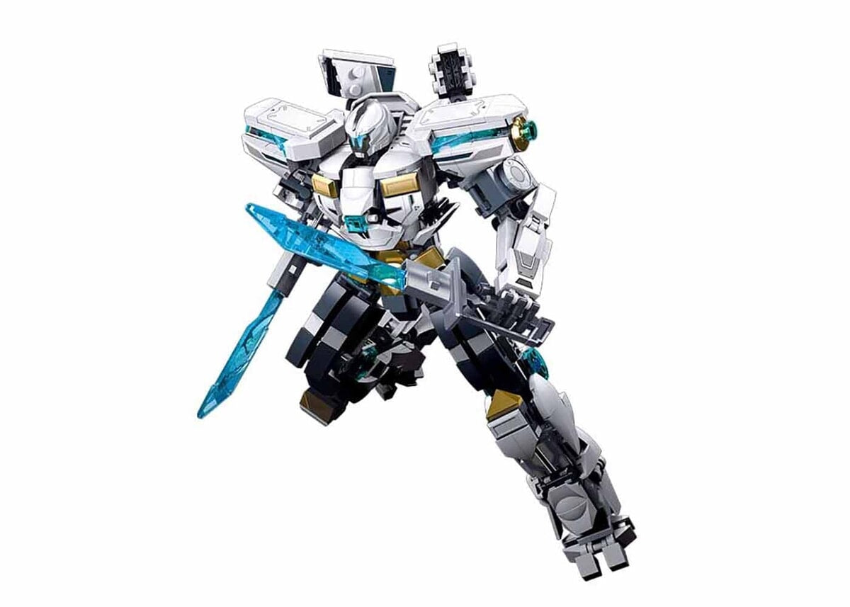 Sluban p.r. mecha white gray (m38-b1151)