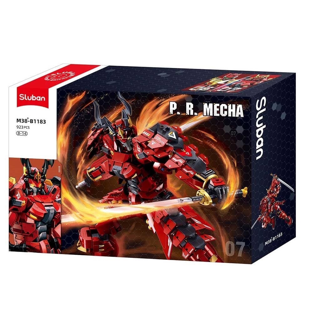 Sluban p.r. mecha red black (m38-b1183)