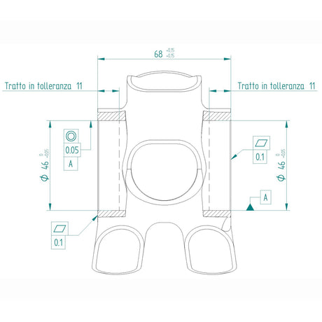Michhe Baketas bb30 68x46mm evo Max