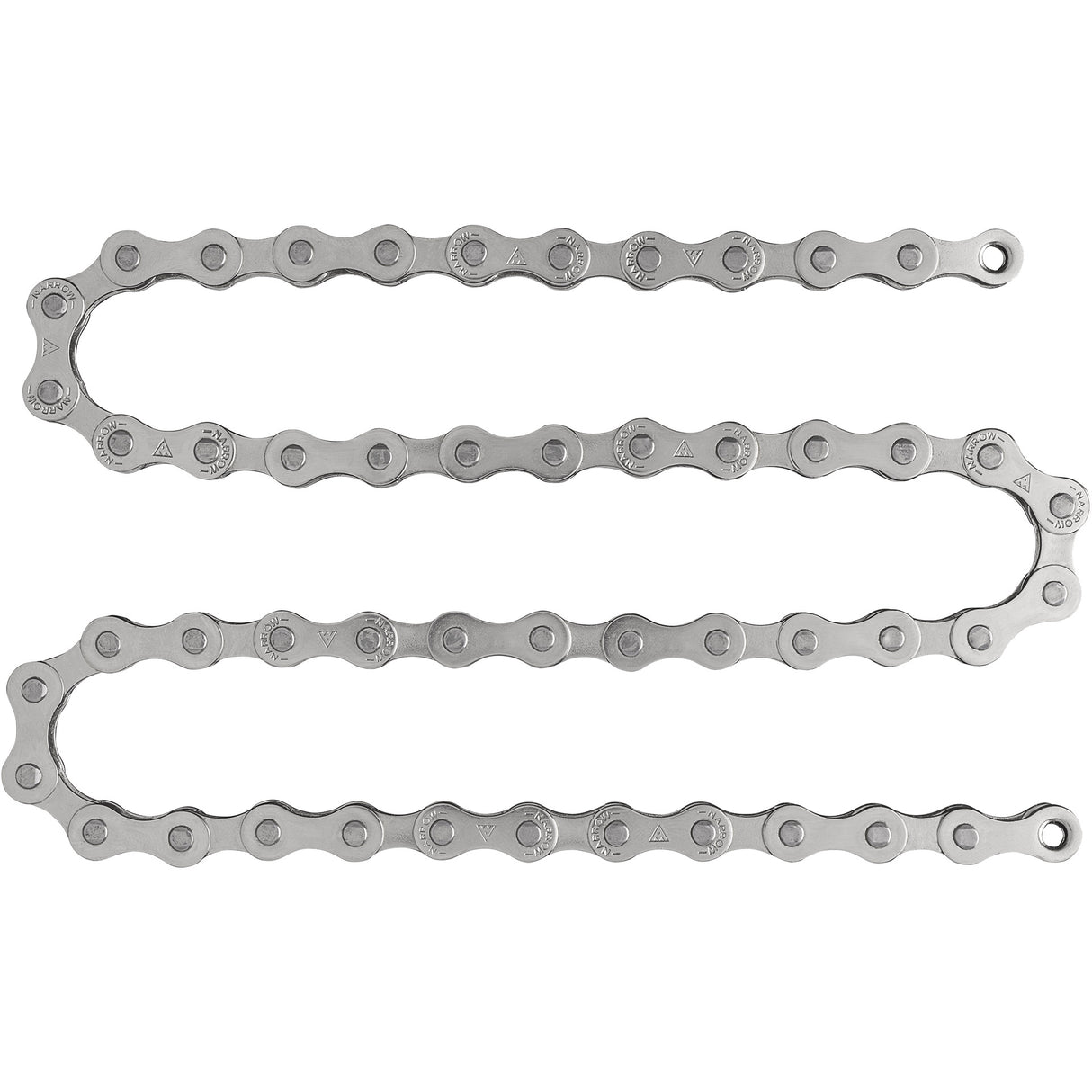 Miche chain track singlespeed 1 2� - 1 8� x 114l silver ql