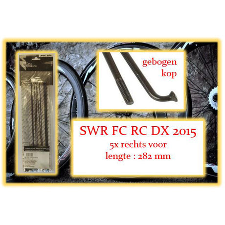 Miche küllős swr fc rc dx 282mm rv fekete (5db)