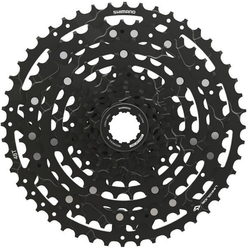 Shimano Cassette Cues 10V 11-48T CS-LG300 Sort