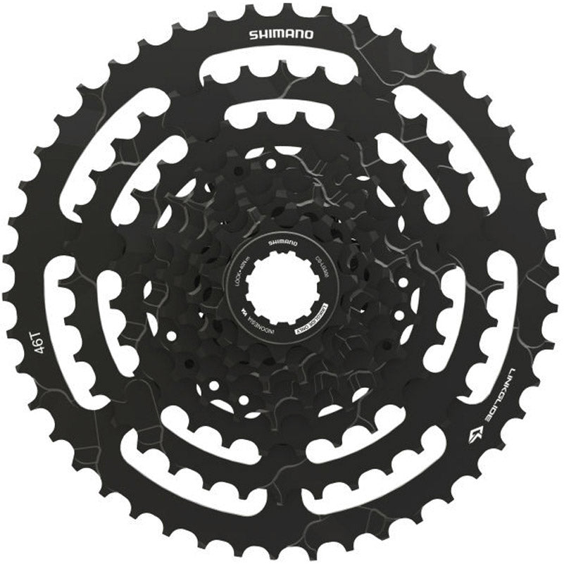 Shimano Cassette Segnali 9V 11-46T CS-LG300 NERO