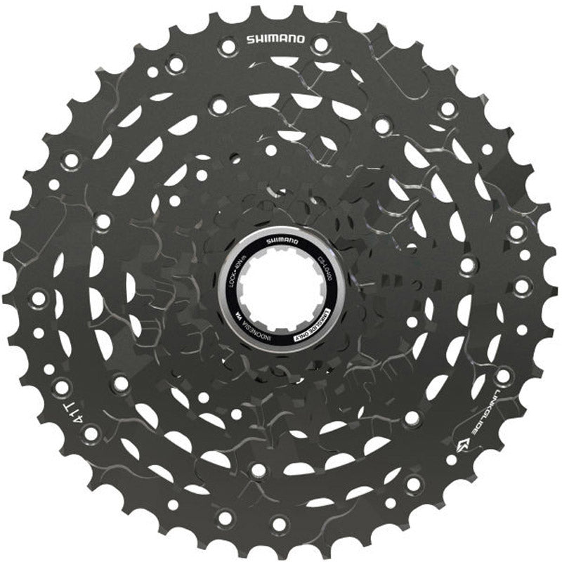 Shimano Cassette Cues 9v 11-41t CS-LG400 zwart