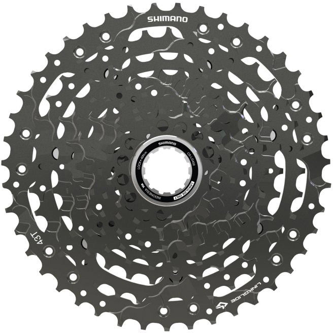 Shimano cassette cues 10v 11-43t link glide black