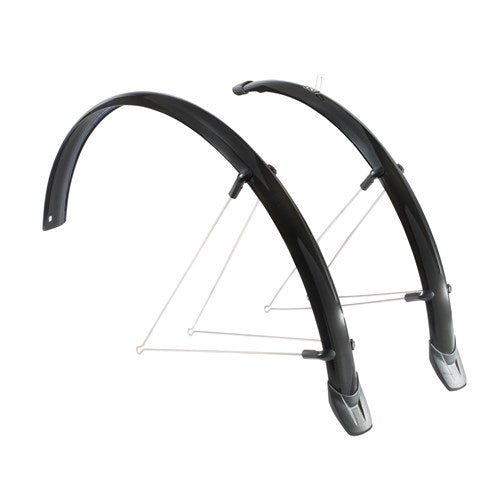 Definir tecidos 28 polegadas 46 PVC Black Eurofender