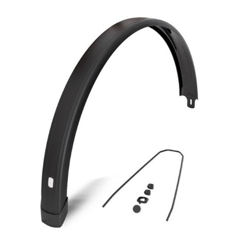 Eurofender rear fender 28 inch 72mm flat matte black tempo squa