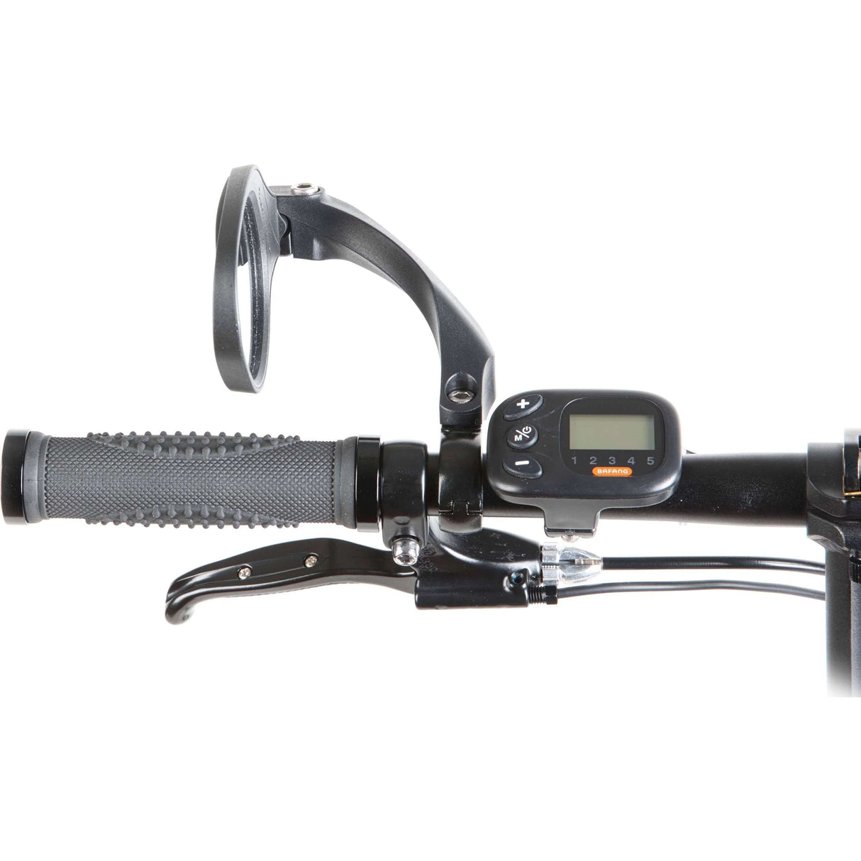 Mirage Handlebar mirror left 9 cm black