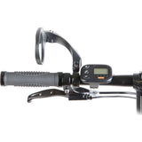 Mirage Handlebar mirror left 9 cm black