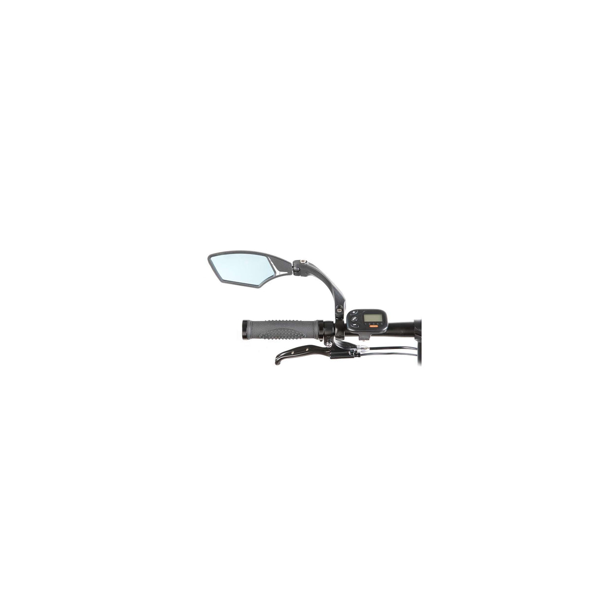 Mirage Adjustable Handlebar Mirror 10 x 5 cm Black