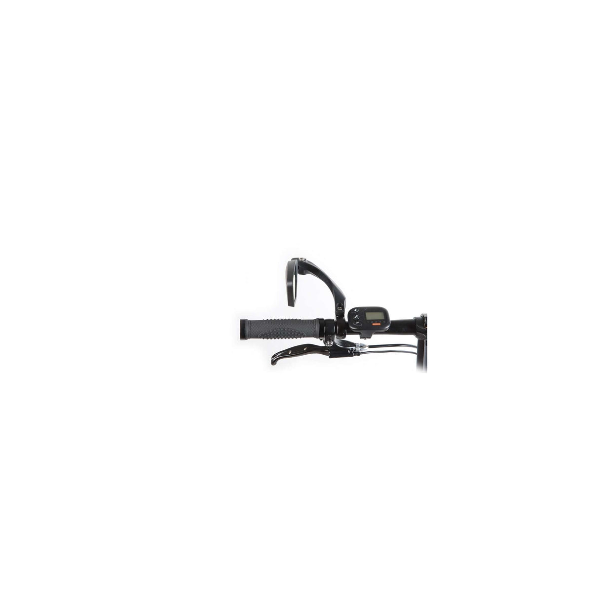 Mirage Adjustable Handlebar Mirror 10 x 5 cm Black