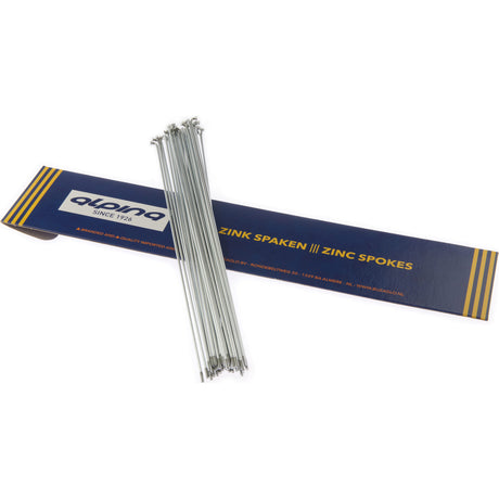 Alpina Spokes 14G (2.00mm) 195mm Zinc (P36)