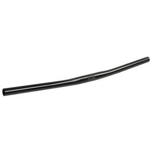 Steering bend straight steel black 25.4mm 600mm