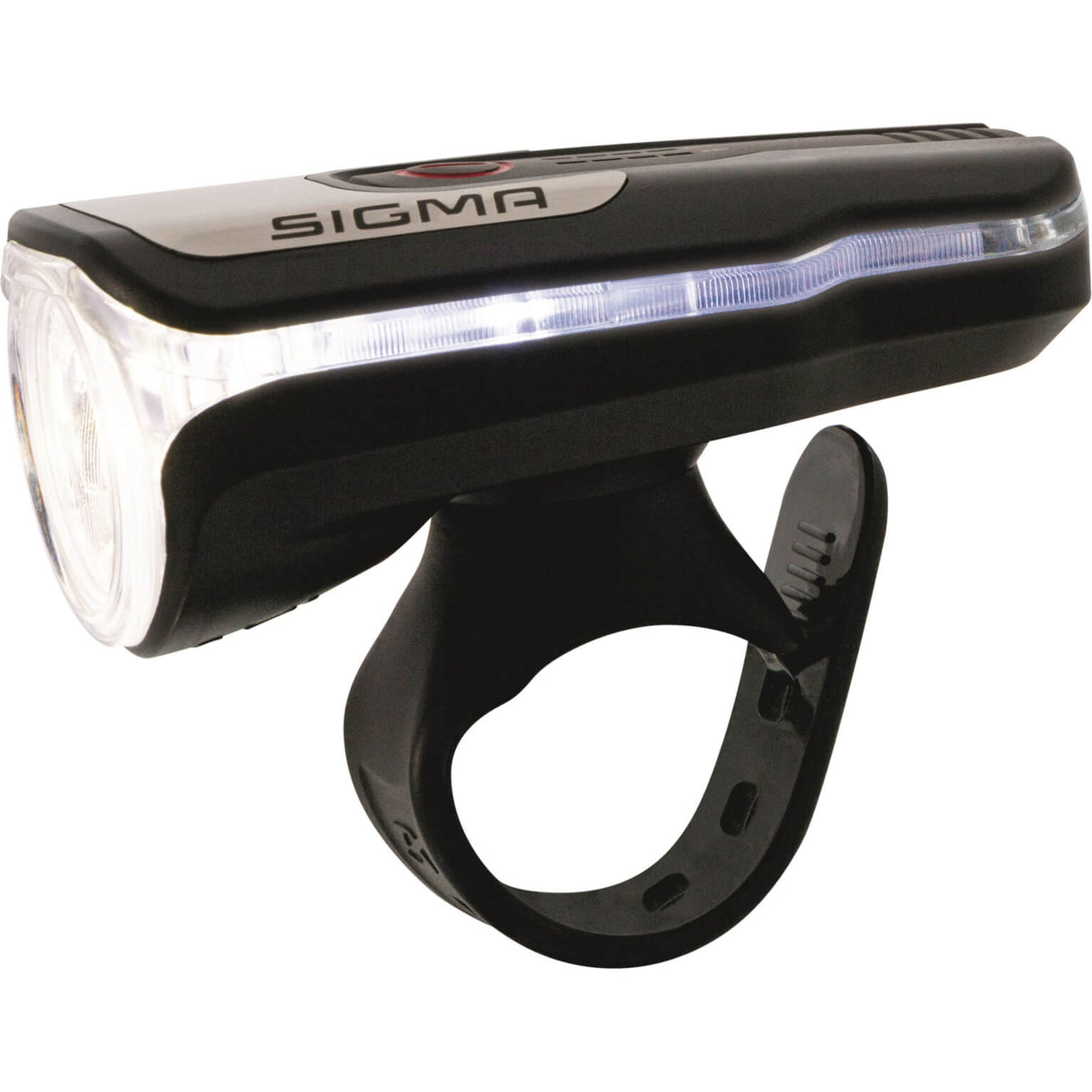 Sigma Koplamp Aura 80 Lux led USB-oplaadbaar zwart