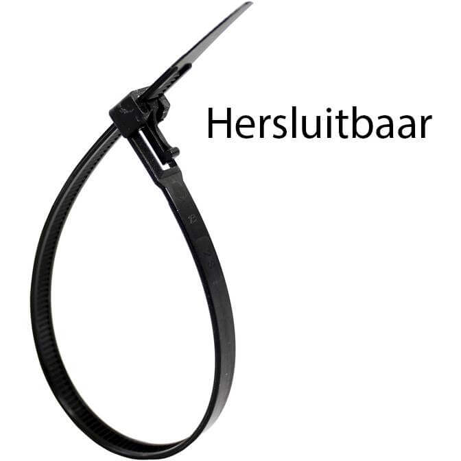 Selco Zak Kabelbinder åben lukning 250x7.5