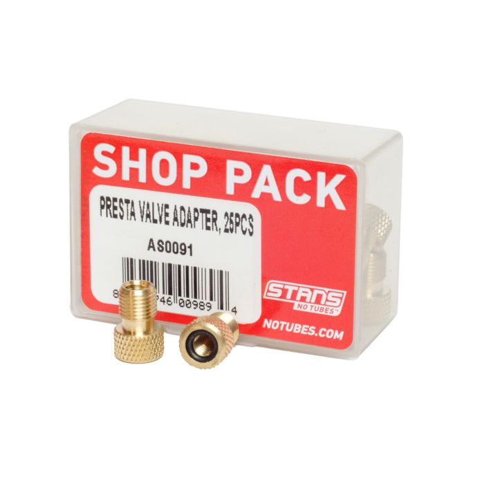 Stans Stan's Presta Ventil Adapter (Shop Pack - 25 Stéck)