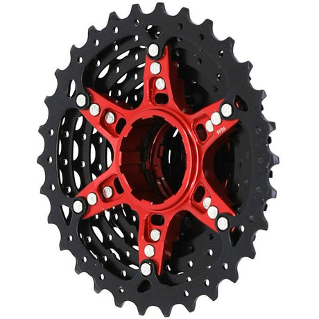 Sunrace kassett csrz800 12v 11-36t svart rød