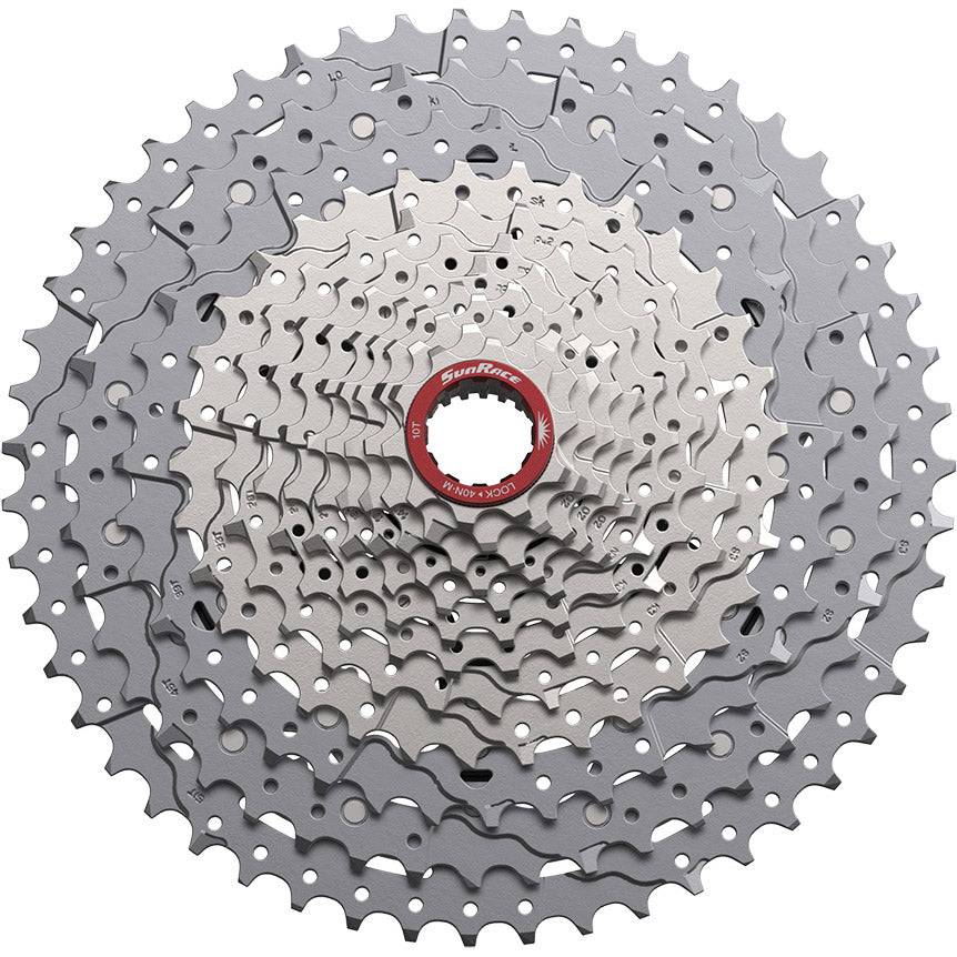 Sunrace cassette CSMZ933 12s 10-51t microspline silver