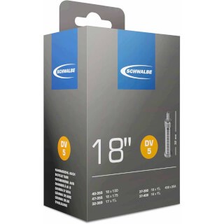 Schwalbe Inner Tube DV5 18 Inch 37 47-355-400 DV 32 mm
