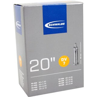 Schwalbe Inner Tube dv7 20 inch 40 62-406 dv 40 mm