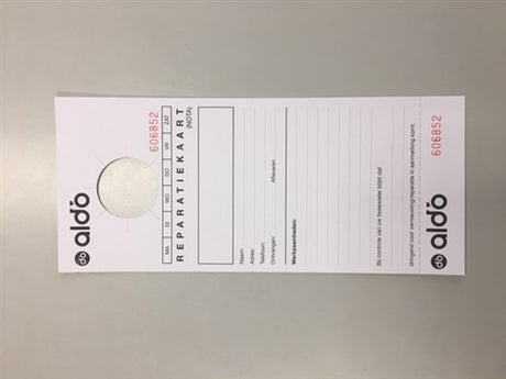 Avada Reparaturkarten Aldo 250 Stück