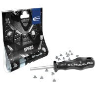 Schwalbe bag of 50 spikes + tools